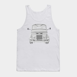 Commer 1950s classic heavy lorry Tank Top